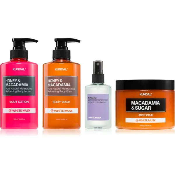 KUNDAL KUNDAL Honey & Macadamia White Musk set za tijelo