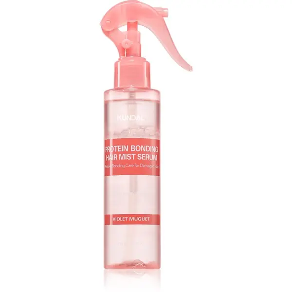 KUNDAL KUNDAL Protein Bonding Care Hair Mist Serum serum za regeneraciju i jačanje kose za suhu i oštećenu kosu s mirisom Violet Muguet 150 ml