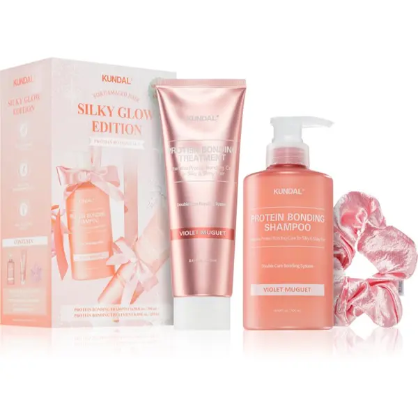 KUNDAL KUNDAL Protein Bonding Care Violet Muguet poklon set za kosu