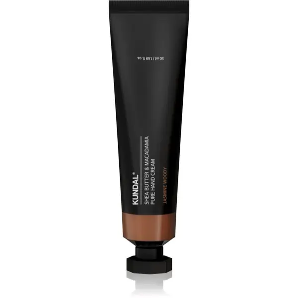 KUNDAL KUNDAL Shea Butter & Macadamia Jasmine Woody hidratantna krema za ruke s hranjivim učinkom 50 ml