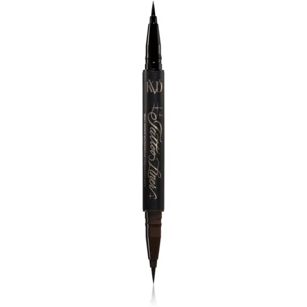 KVD Beauty KVD Beauty Tattoo Liner Dual-Ended Waterproof Liquid Eyeliner dugotrajna vodootporna olovka za oči 2x0.55 ml