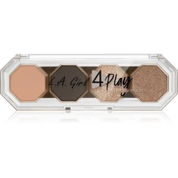 L.A. Girl Cosmetics L.A. Girl Cosmetics 4 Play paleta sjenila za oči nijansa Seduce 3.2 g