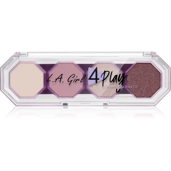 L.A. Girl Cosmetics L.A. Girl Cosmetics 4 Play paleta sjenila za oči nijansa So Sweet 3.2 g