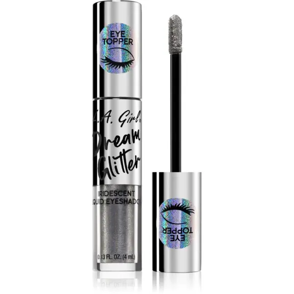 L.A. Girl Cosmetics L.A. Girl Cosmetics Dream Glitter tekuće sjenilo za oči sa šljokicama nijansa Aura 4 ml