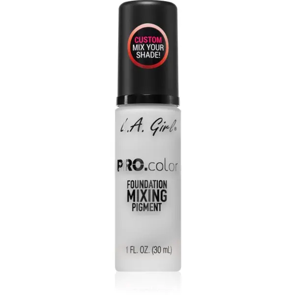 L.A. Girl Cosmetics L.A. Girl Cosmetics PRO. Color pigment za nijansiranje tekućeg pudera nijansa White 30 ml