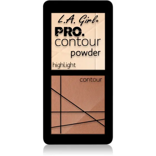 L.A. Girl Cosmetics L.A. Girl Cosmetics PRO. Contour Powder paleta za konturiranje nijansa Light 5.6 g