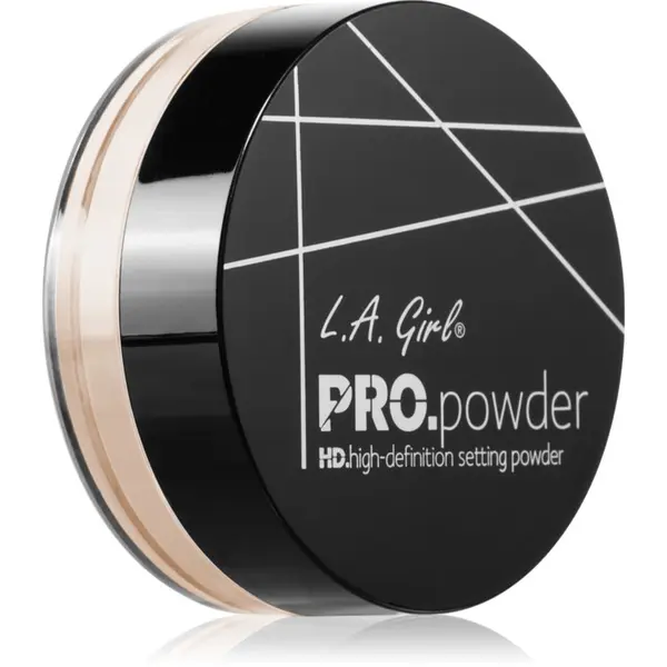 L.A. Girl Cosmetics L.A. Girl Cosmetics PRO. Powder matirajući puder za učvršćivanje nijansa Banana Yellow 5 g
