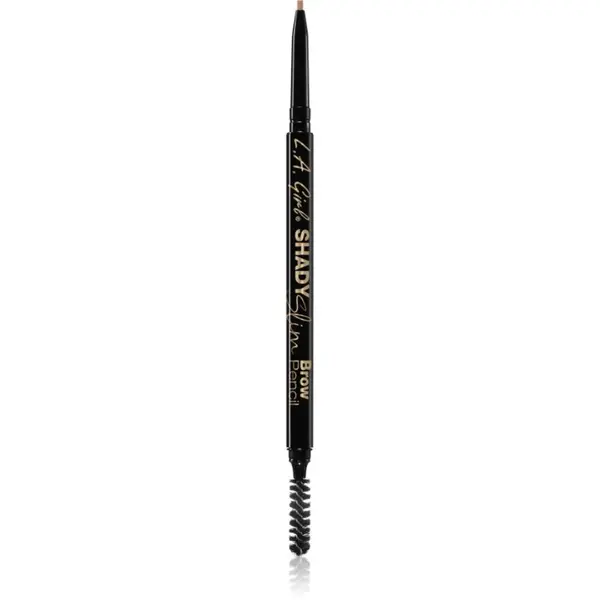 L.A. Girl Cosmetics L.A. Girl Cosmetics Shady Slim automatska olovka za obrve sa četkicom nijansa Blonde 0.08 g