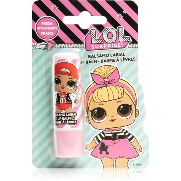 L.O.L. Surprise L.O.L. Surprise Lip Balm Strawberry balzam za usne s okusom jagode 4 g