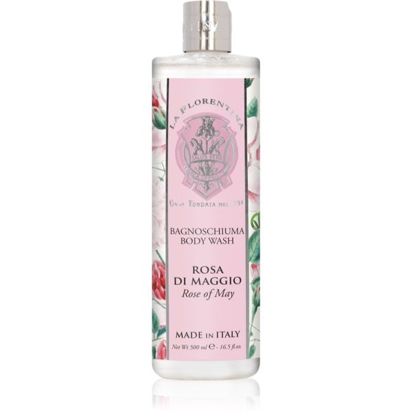 La Florentina La Florentina Rose of May Body Wash kremasta pjena za kupku 500 ml