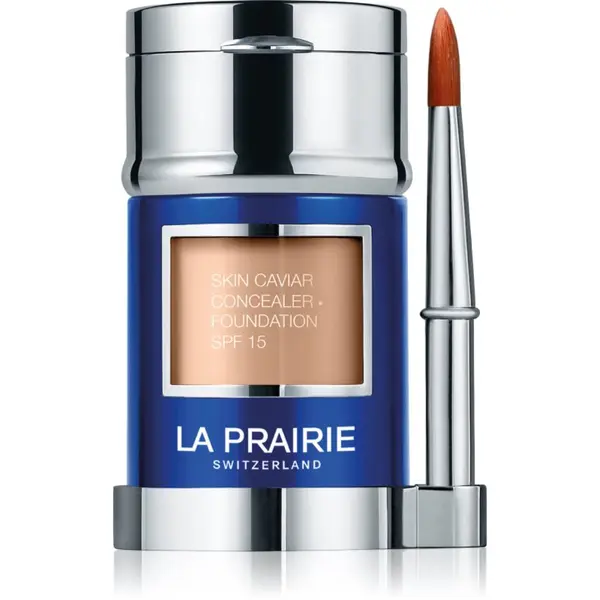 La Prairie La Prairie Skin Caviar Concealer Foundation tekući puder i korektor SPF 15 nijansa N-05 Soft Ivory 30 ml
