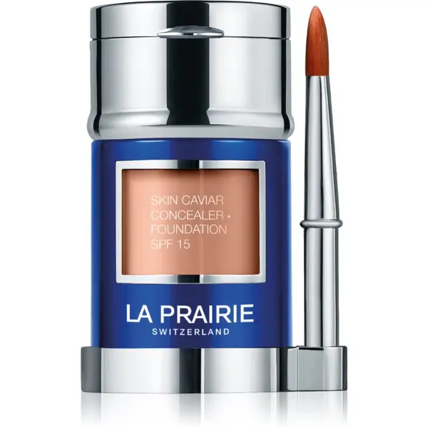La Prairie La Prairie Skin Caviar Concealer Foundation tekući puder i korektor SPF 15 nijansa N-20 Pure Ivory 30 ml