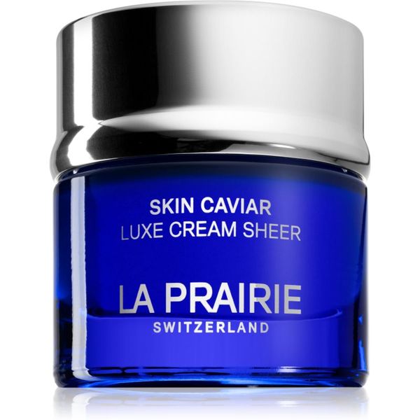 La Prairie La Prairie Skin Caviar Luxe Cream Sheer luksuzna krema za učvršćivanje s hranjivim učinkom 50 ml
