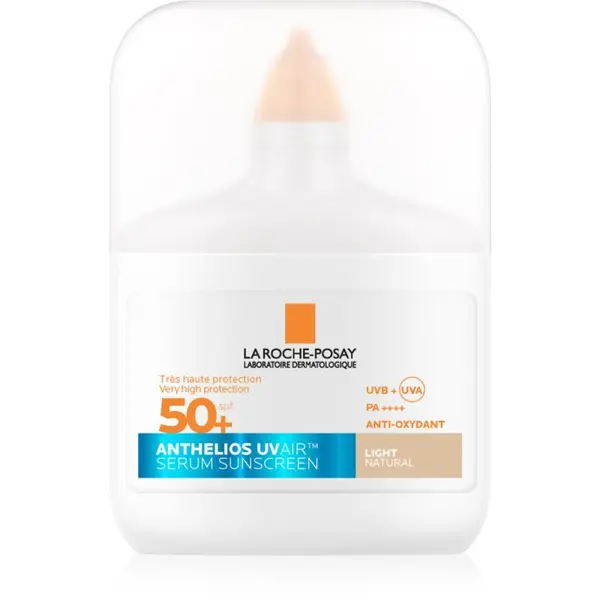 La Roche-Posay La Roche-Posay Anthelios UV Air Serum Sunscreen zaštitni serum za sve tipove kože SPF 50+ Light Natural 50 ml