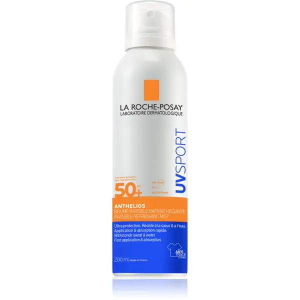 La Roche-Posay La Roche-Posay Anthelios UV Sport Invisible Refreshing Mist zaštitna magla za sve tipove kože SPF 50+ 200 ml
