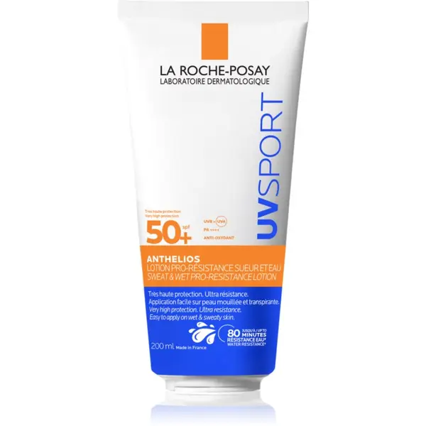 La Roche-Posay La Roche-Posay Anthelios UV Sport Sweat & Wet Pro-Resistance Lotion vodootporna zaštitna krema za sportaše SPF 50+ 200 ml