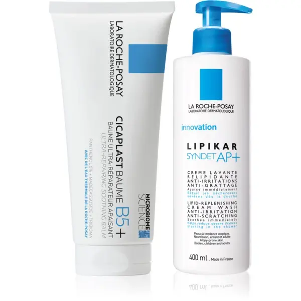 La Roche-Posay La Roche-Posay Bundles Lipikar + Cicaplast set za nadraženu kožu i svrbež