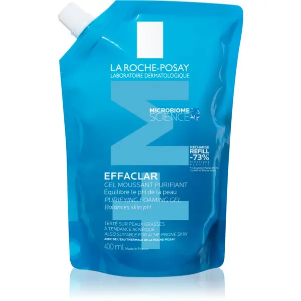 La Roche-Posay La Roche-Posay Effaclar gel za dubinsko čišćenje masne i osjetljive kože lica zamjensko punjenje 400 ml