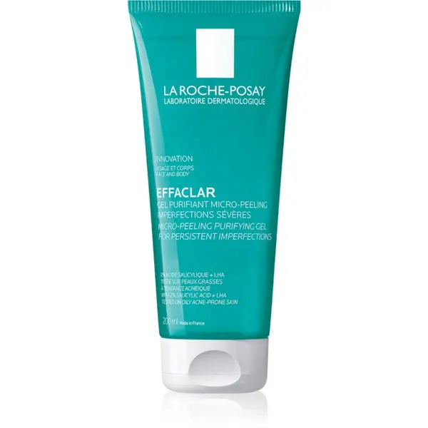 La Roche-Posay La Roche-Posay Effaclar piling gel za čišćenje za masno i problematično lice 200 ml