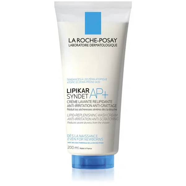 La Roche-Posay La Roche-Posay Lipikar Syndet AP+ kremasti gel za čišćenje protiv iritacije i svrbeži kože 200 ml