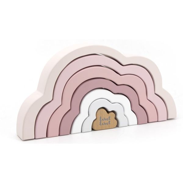 Label Label Label Label Rainbow Puzzle Cloud duga za slaganje Pink 1 kom