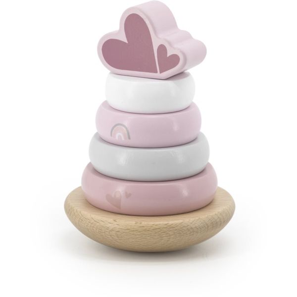 Label Label Label Label Stacking Rings Balance kolutovi za slaganje Pink 1 kom