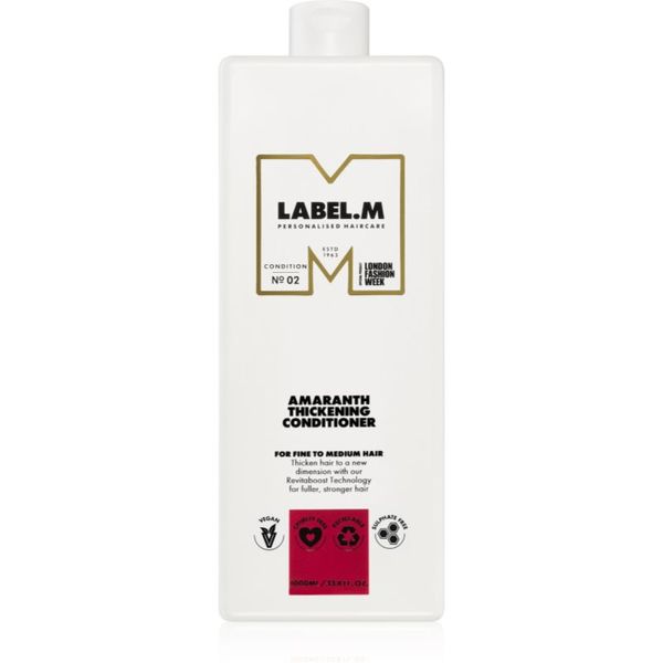 label.m label.m Amaranth Thickening Conditioner regenerator za bogati volumen 1000 ml