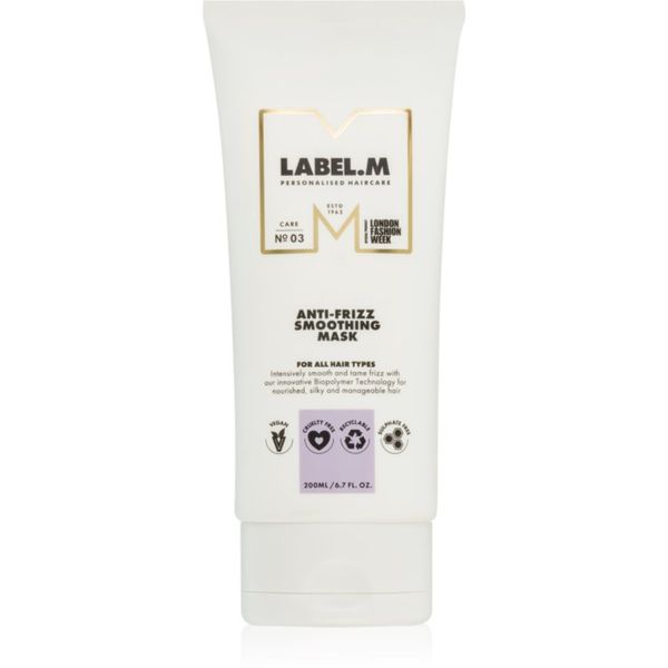 label.m label.m Anti-Frizz Smooting Mask maska za kosu anti-frizzy 200 ml