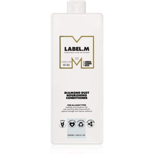 label.m label.m Diamond Dust Nourishing Conditioner hranjivi regenerator za suhu kosu 1000 ml
