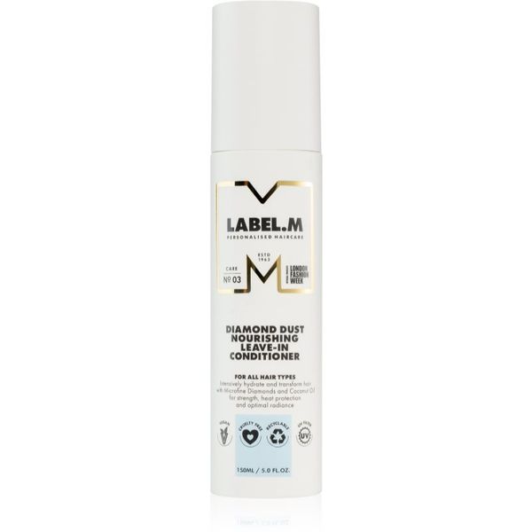 label.m label.m Diamond Dust regenerator bez ispiranja za suhu i oštećenu kosu 150 ml