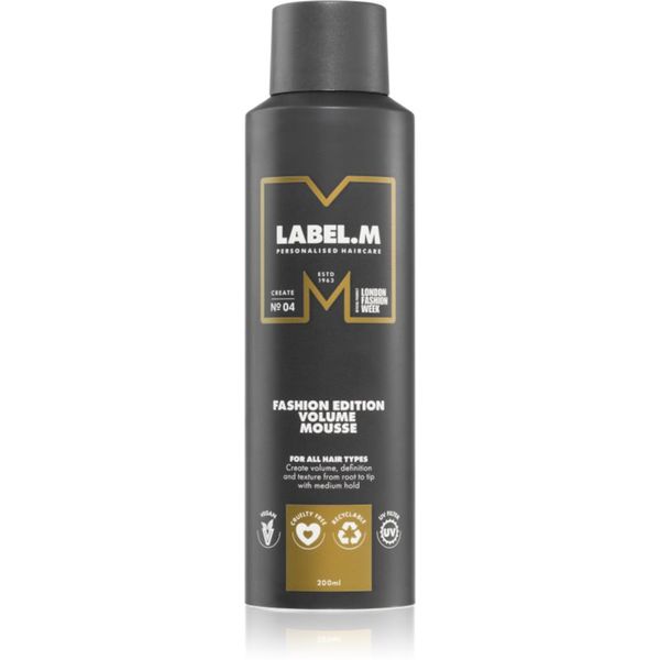label.m label.m Fashion Edition luksuzna pjena za volumen za sve tipove kose 200 ml
