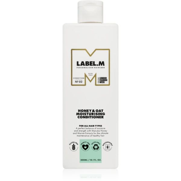 label.m label.m Honey & Oat hidratantni regenerator za svakodnevnu uporabu 300 ml