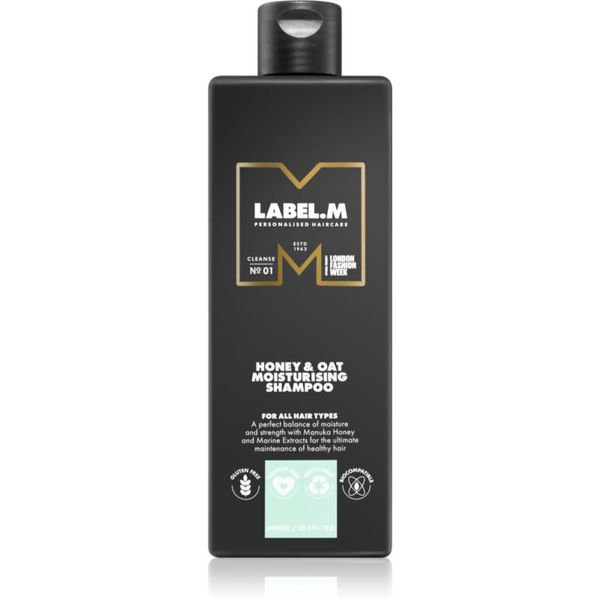 label.m label.m Honey & Oat hidratantni šampon za svakodnevnu uporabu 300 ml