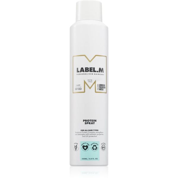 label.m label.m Protein Spray sprej za kosu za jednostavno raščešljavanje kose 250 ml
