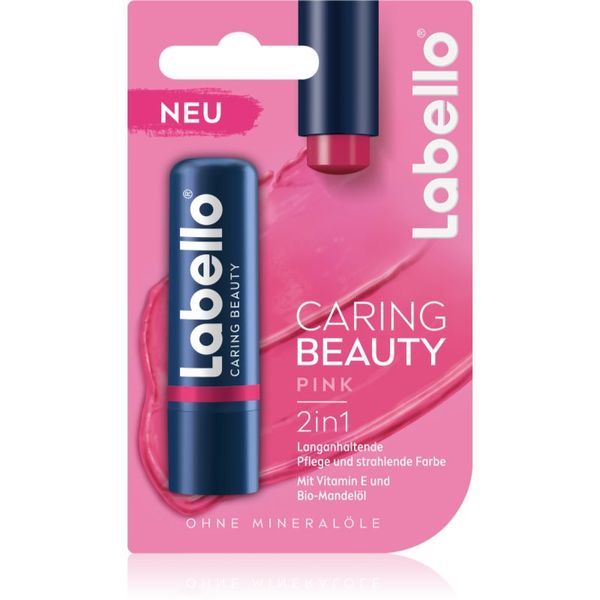 Labello Labello Caring Beauty balzam za toniranje za usne nijansa Pink 4,8 ml