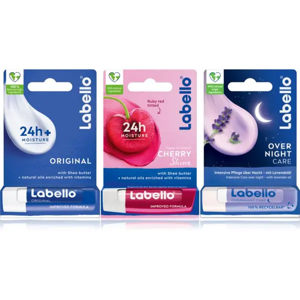 Labello Labello Lip Care balzam za usne ekonomično pakiranje