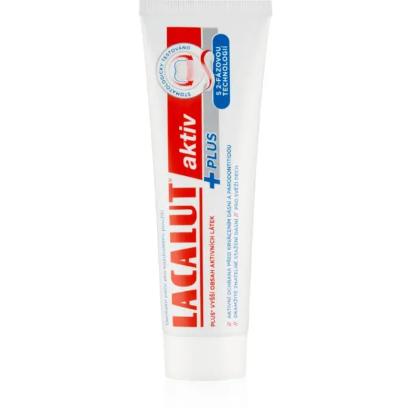 Lacalut Lacalut Aktiv Plus pasta za zube protiv paradentoze 75 ml