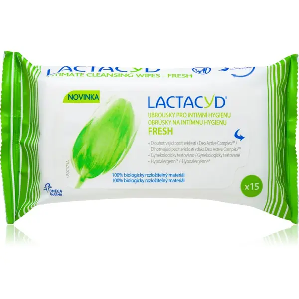 Lactacyd Lactacyd Fresh maramice za intimnu higijenu 15 kom