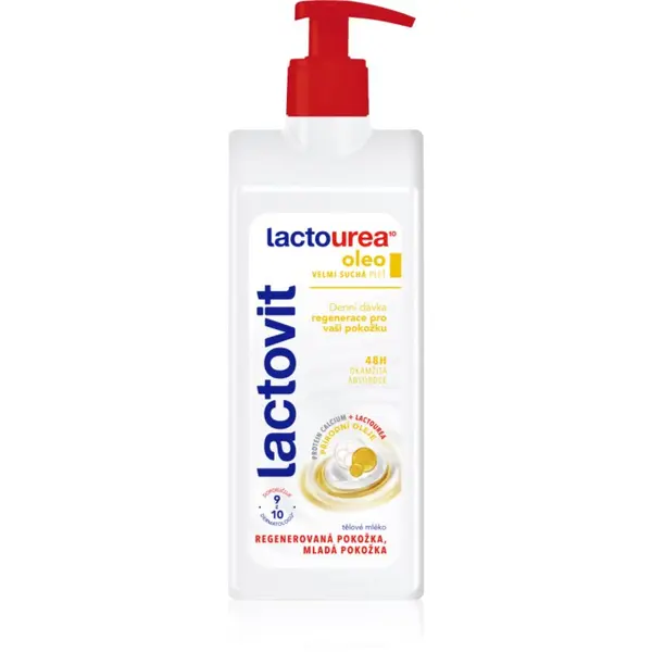 Lactovit Lactovit LactoUrea Oleo regenerirajuće mlijeko za tijelo za izrazito suhu kožu 400 ml