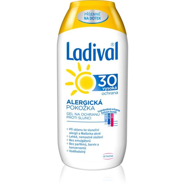 Ladival Ladival Allergic zaštitni kremasti gel za sunčanje, za kožu alergičnu na sunce SPF 30 200 ml