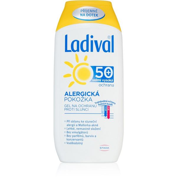 Ladival Ladival Allergic zaštitni kremasti gel za sunčanje, za kožu alergičnu na sunce SPF 50+ 200 ml
