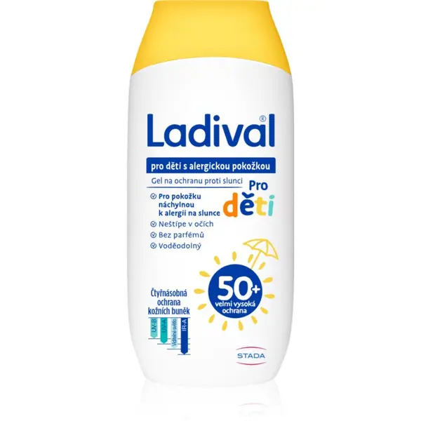 Ladival Ladival Kids zaštitni gel za zaštitu od sunca 50+ 200 ml
