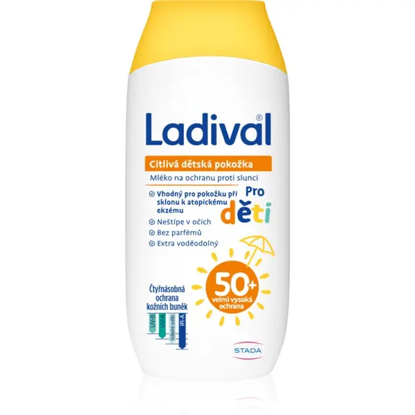 Ladival Ladival Kids zaštitno mlijeko za osjetljivu kožu SPF 50+ 200 ml