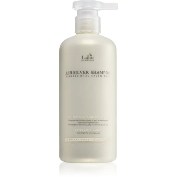 La'dor La'dor Ash Silver Shampoo šampon za intenzivnu hidrataciju neutralizirajući žuti tonovi 300 ml