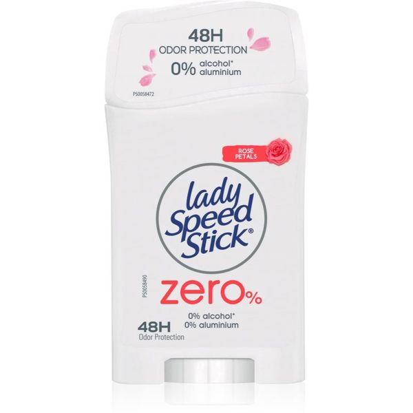 Lady Speed Stick Lady Speed Stick Zero Fresh Rose Petals čvrsti dezodorans bez aluminijskih soli 40 g