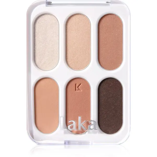 Laka Laka Forever6 Eye Palette paleta sjenila za oči nijansa 04 Tan Peach 7 g