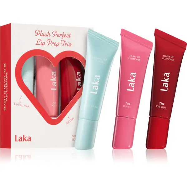 Laka Laka Plush Perfect Lip Prep Trio poklon set za usne