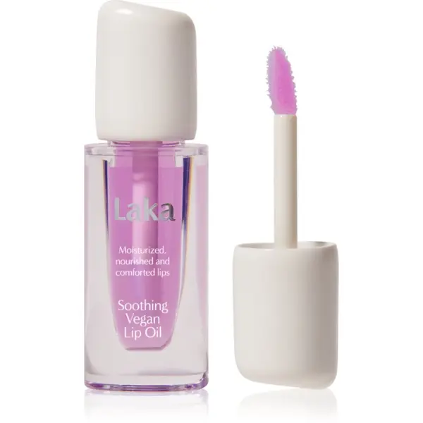 Laka Laka Soothing Vegan Lip Oil ulje za usne s umirujućim djelovanjem nijansa Calming Purple 4.5 ml
