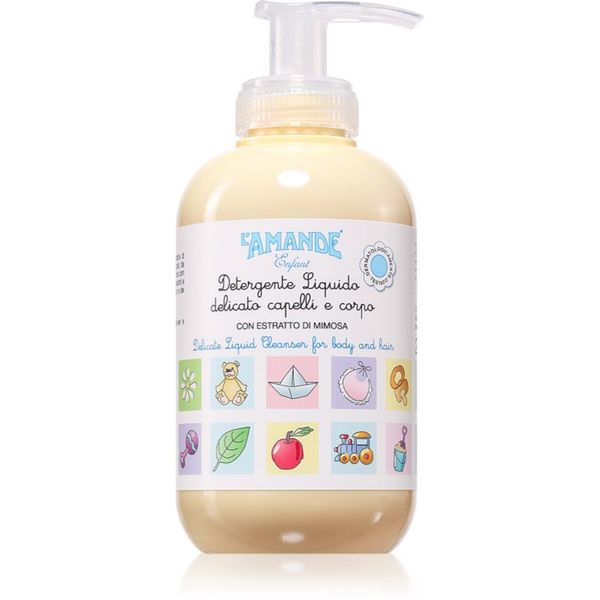 L'Amande L'Amande Baby Delicate Liquid Detergent šampon i gel za tuširanje za djecu 250 ml