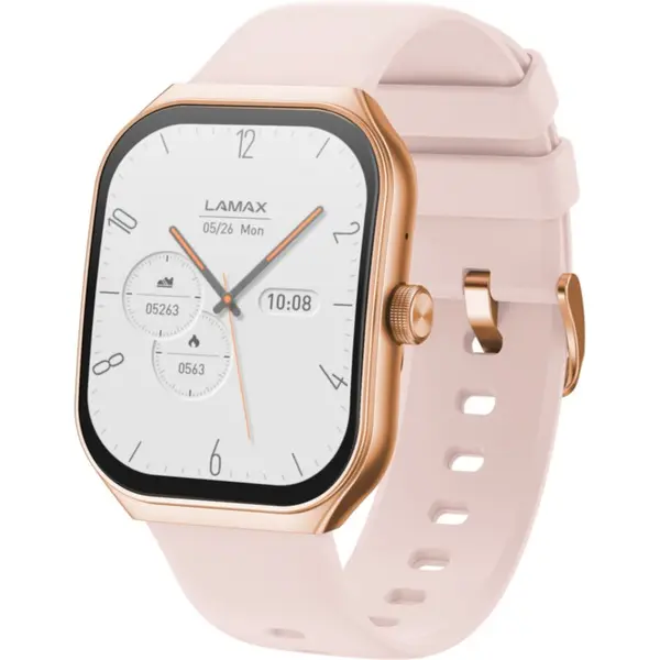 LAMAX Electronics LAMAX Electronics Flow AMOLED Rose Gold pametni satovi 1 kom